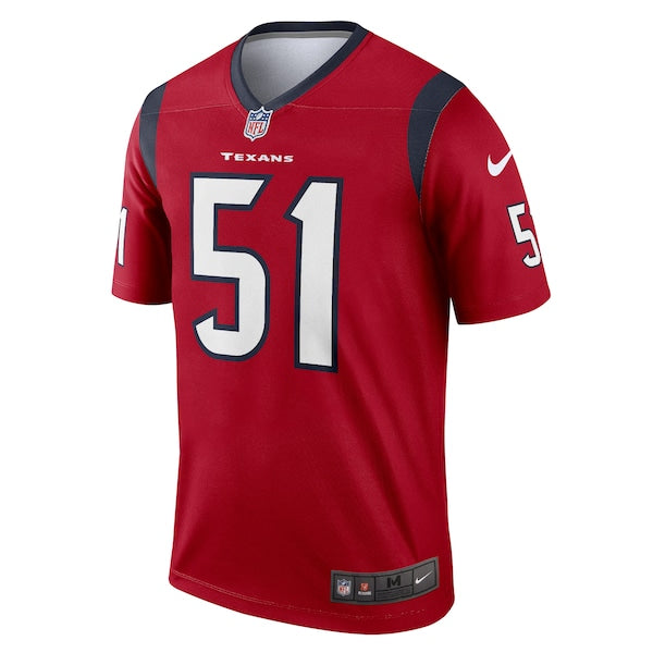 Will Anderson Jr. Houston Texans Nike Legend Jersey - Red - Image 2