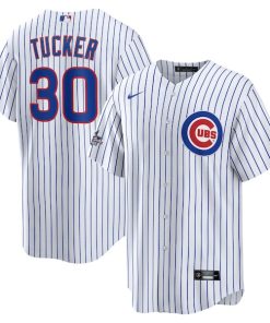 Kyle Tucker Chicago Cubs Nike 2025 MLB All-Star Game Home Replica Player Jersey - White