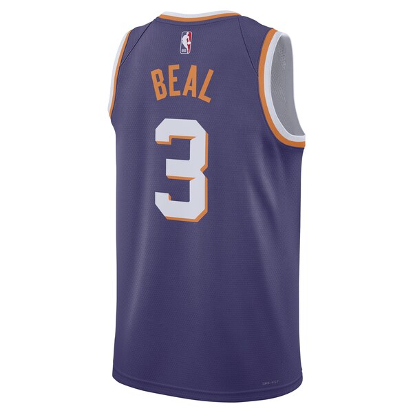 Bradley Beal Phoenix Suns Nike Unisex Swingman Jersey - Icon Edition - Purple - Image 3