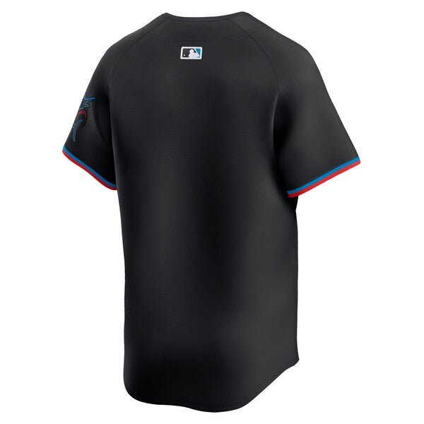 Miami Marlins Nike Alternate Limited Jersey?ยจC Black - Image 3