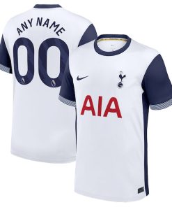 Tottenham Hotspur Nike 2024/25 Home Replica Custom Jersey - White
