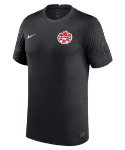 Alternative view of Canada Soccer Nike Youth Third Replica Jersey - Black