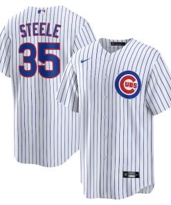 Justin Steele Chicago Cubs Nike Home Replica Jersey - White