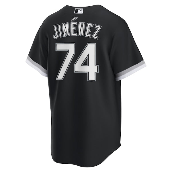 Eloy Jimenez Chicago White Sox Nike Alternate Replica Player Name Jersey - Black/White - Image 4