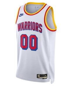 Alternative view of Golden State Warriors Nike Unisex Adult Swingman Custom Jersey - Classic Edition - White