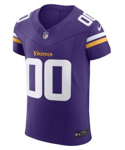 Alternative view of Minnesota Vikings Nike Vapor F.U.S.E. Elite Custom Jersey - Purple