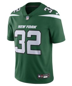 Alternative view of Michael Carter New York Jets Nike Vapor F.U.S.E. Limited Jersey - Green
