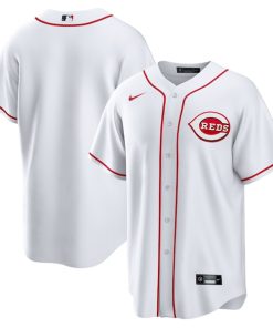 Cincinnati Reds Nike Home Replica Team Jersey - White