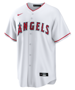Alternative view of Reggie Jackson Los Angeles Angels Nike Home Retired Player Replica Jersey - White