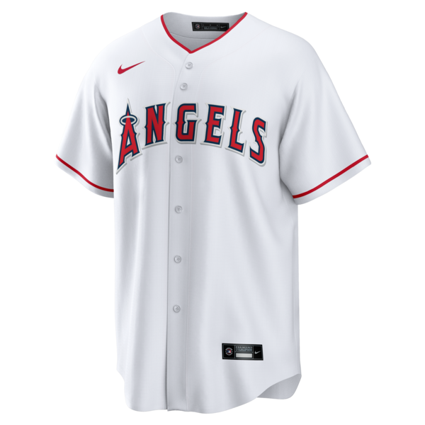 Reggie Jackson Los Angeles Angels Nike Home Retired Player Replica Jersey - White - Image 2