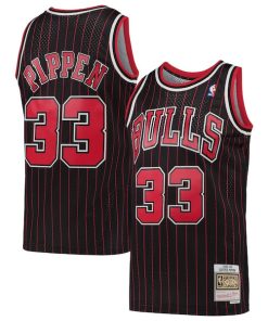 Scottie Pippen Chicago Bulls  Hardwood Classics Swingman Jersey - Black