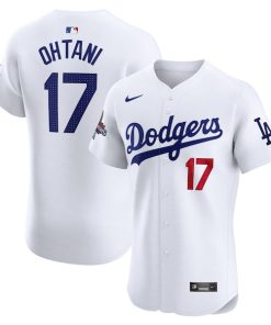 Shohei Ohtani Los Angeles Dodgers Nike 2024 World Series Champions Home Elite Player Jersey - White