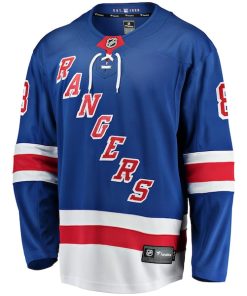 Alternative view of J.T. Miller New York Rangers  Home Breakaway Jersey - Blue