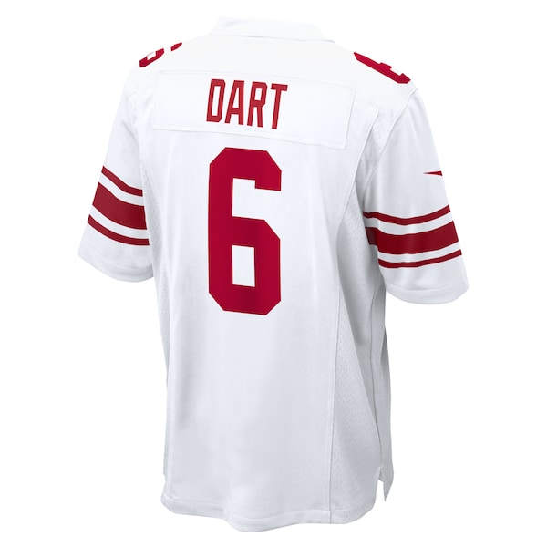 Jaxson Dart New York Giants Nike Preschool Game Jersey - White/Royal/Red - Image 7