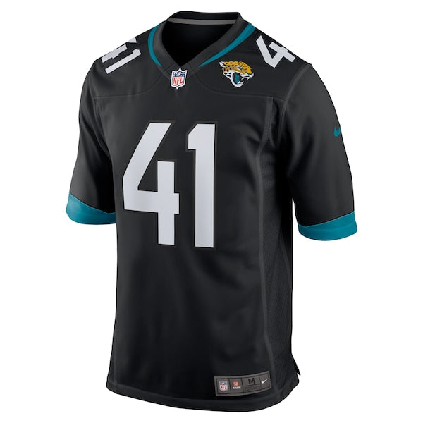 Josh Hines-Allen Jacksonville Jaguars Nike Alternate Player Game Jersey - Black - Image 3