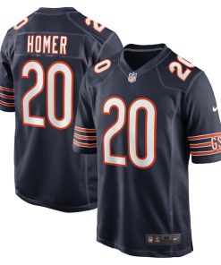 Travis Homer Chicago Bears Nike Game Player Jersey - Navy