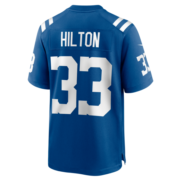 Mike Hilton Indianapolis Colts Nike Team Game Jersey - Royal - Image 3