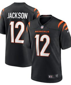 Shedrick Jackson Cincinnati Bengals Nike Team Game Jersey -  Black