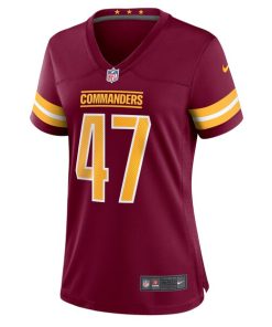 Alternative view of Khaleke Hudson Washington Commanders Nike Women's  Game Jersey -  Burgundy
