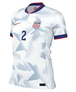Alternative view of Trinity Rodman USWNT Nike Women's 2025 Home Replica Player Jersey - White