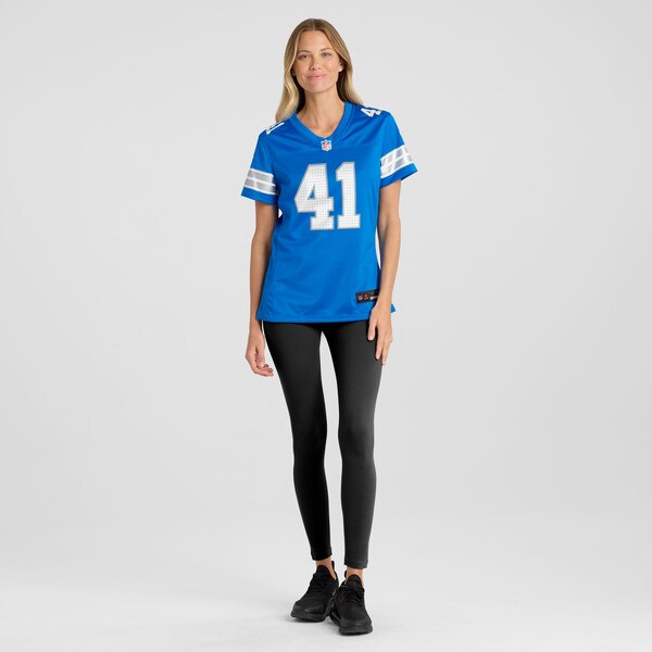 James Houston Detroit Lions Nike Women's Team Game Jersey - Blue - Image 4