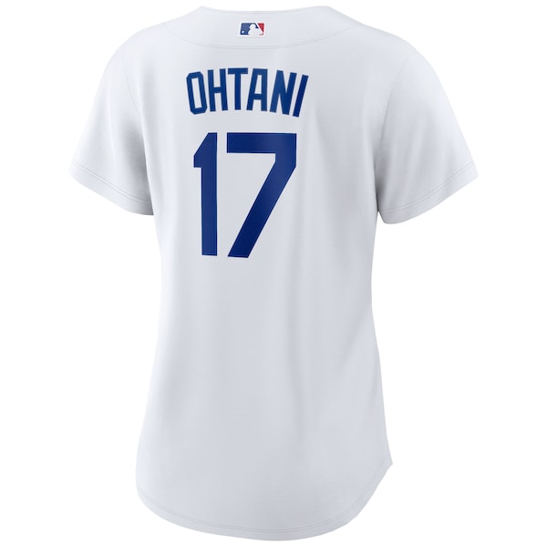 Shohei Ohtani Los Angeles Dodgers Nike Women's Home Replica Player Jersey - White - Image 3
