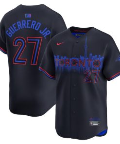 Vladimir Guerrero Jr. Toronto Blue Jays Nike 2024 City Connect Limited Player Jersey - Black