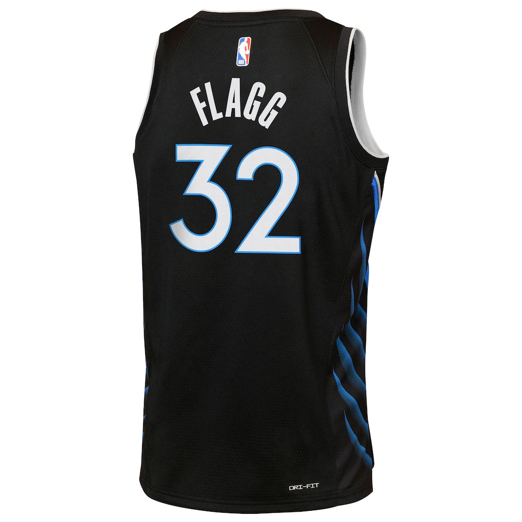 Dallas Mavericks Nike 2025/26 City Edition Swingman Jersey - Black - Cooper Flagg - Image 3
