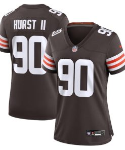 Maurice Hurst II Cleveland Browns Nike Women's  Game Jersey -  Brown