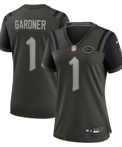 Ahmad Sauce Gardner New York Jets Nike Women's 2025 Rivalries Collection Game Jersey - Gotham Green