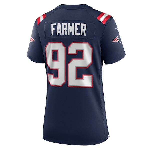 Joshua Farmer New England Patriots Nike Women's Team Game Jersey - Navy - Image 4