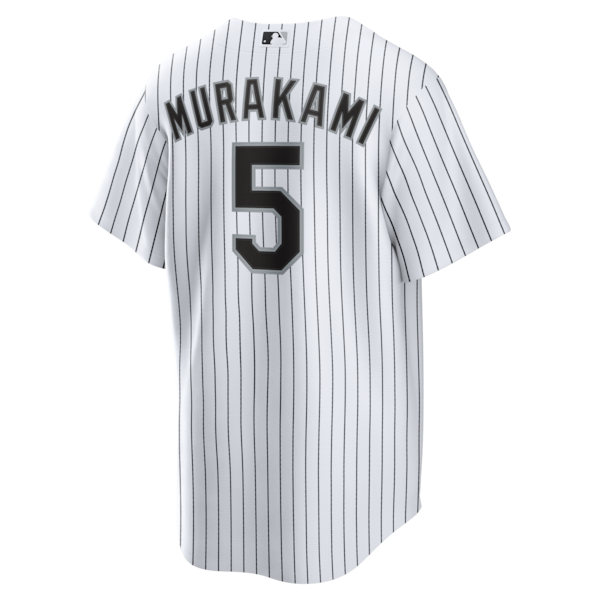 Munetaka Murakami Chicago White Sox Nike Home Replica Jersey - White - Image 3