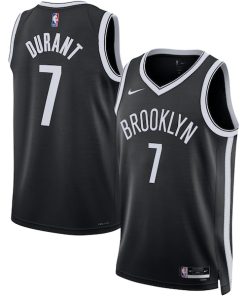 Kevin Durant Brooklyn Nets Nike Unisex Swingman Jersey - Icon Edition - Black/White