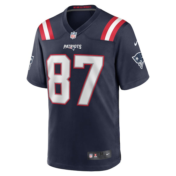 Matt Sokol New England Patriots Nike Game Player Jersey - Navy - Image 2