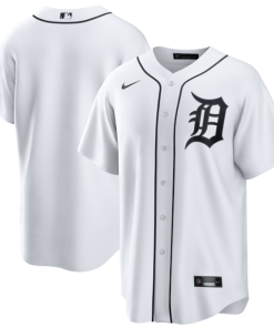 Detroit Tigers Nike Home Replica Jersey - White