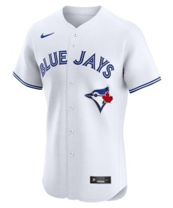 Alternative view of Toronto Blue Jays Nike Home Elite Pick-A-Player Retired Roster Jersey - White