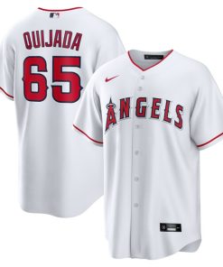 Jos¨¦ Quijada Los Angeles Angels Nike Home  Replica Player Jersey - White