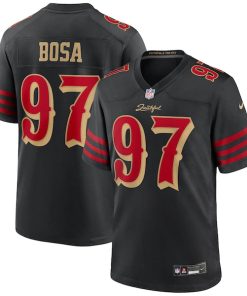 Nick Bosa San Francisco 49ers Nike 2025 Rivalries Collection Game Jersey - Black
