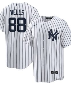 Austin Wells New York Yankees Nike Home Official Replica Player Jersey - White