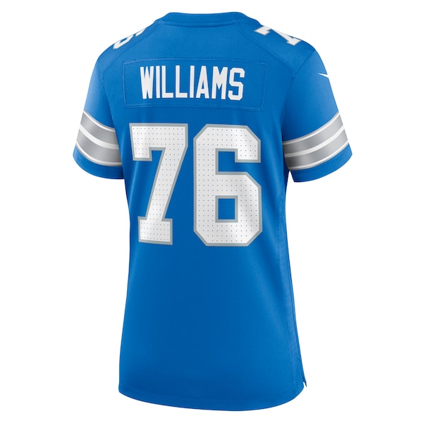 Raequan Williams Detroit Lions Nike Women's Team Game Jersey - Blue - Image 3