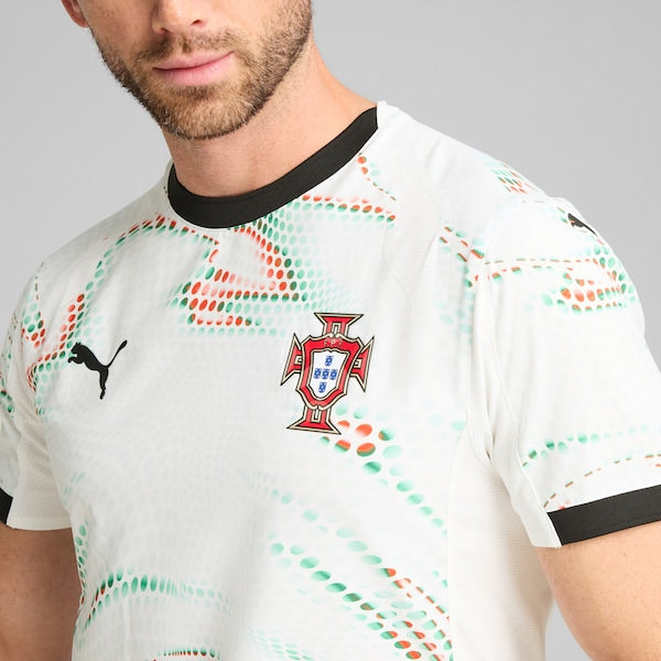 Cristiano Ronaldo Portugal National Team Puma 2025 Away Authentic Jersey - White - Image 5