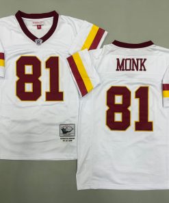 Art Monk Washington Redskins Authentic Throwback Retired Player Jersey