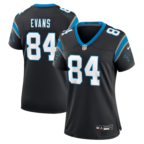 Mitchell Evans Carolina Panthers Nike Women's Team Game Jersey - Black