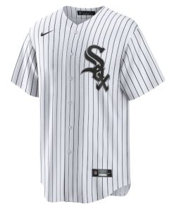Alternative view of Michael Soroka Chicago White Sox Nike Home Replica Jersey - White