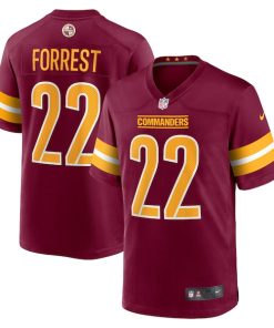 Darrick Forrest Washington Commanders Nike Game Player Jersey - Burgundy