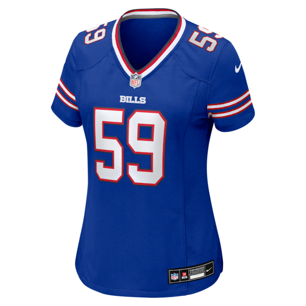 Shaq Lawson Buffalo Bills Nike Women's Team Game Jersey - Royal - Image 2