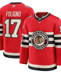 Nick Foligno Chicago Blackhawks  2025 NHL Winter Classic Premium Player Jersey - Red