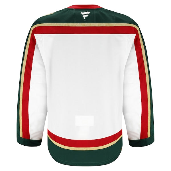 Minnesota Wild 25th Anniversary Authentic Pro Jersey - White/Green - Image 4