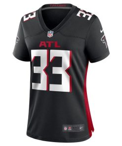 Alternative view of Antonio Hamilton Atlanta Falcons Nike Women's Game Jersey -  Black