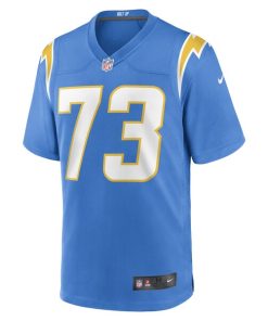 Alternative view of Foster Sarell Los Angeles Chargers Nike Game Player Jersey - Powder Blue